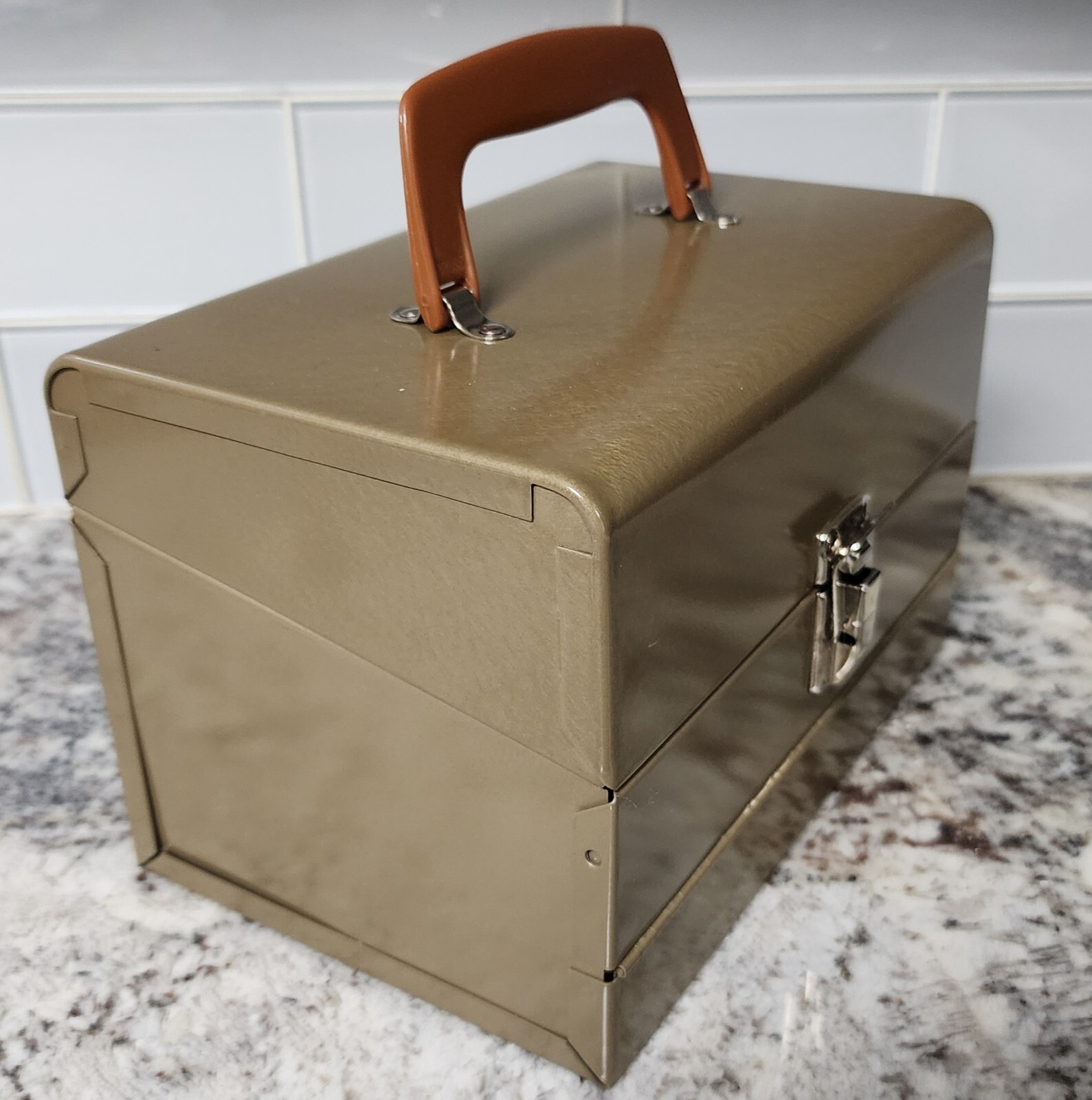 Vintage Logan Deluxe Movie Reel Box