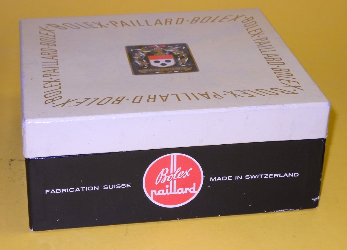 Bolex-Paillard original Box for Bolex C8 in extremely good condition!