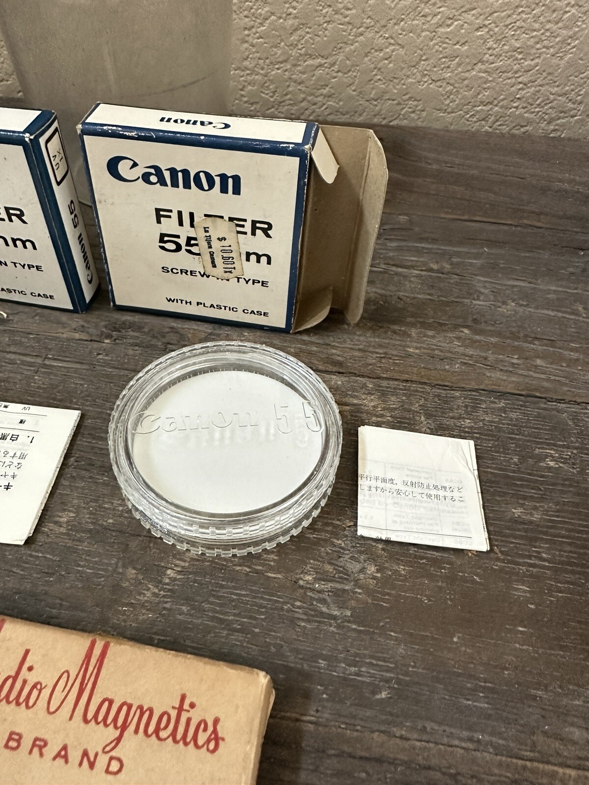 Lot of Vintage Camera & Film Accessories Vivitar Kodak Canon Filters Etc