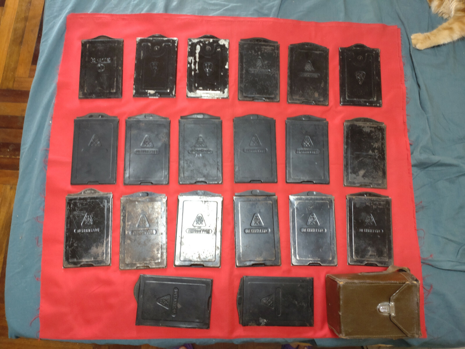 cassettes for cameras (26 pcs) + box