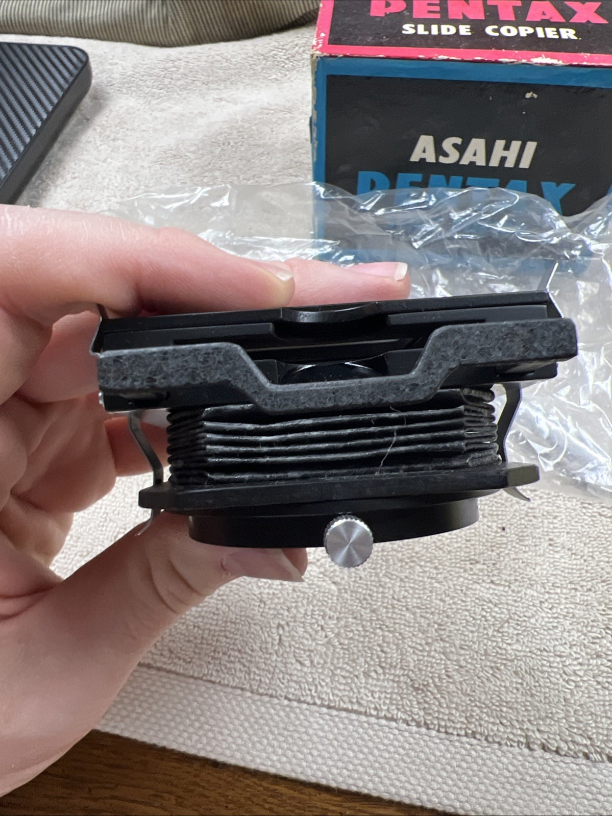 Asahi Pentax Slide Copier For Auto Bellow Mint In Box #SD1179