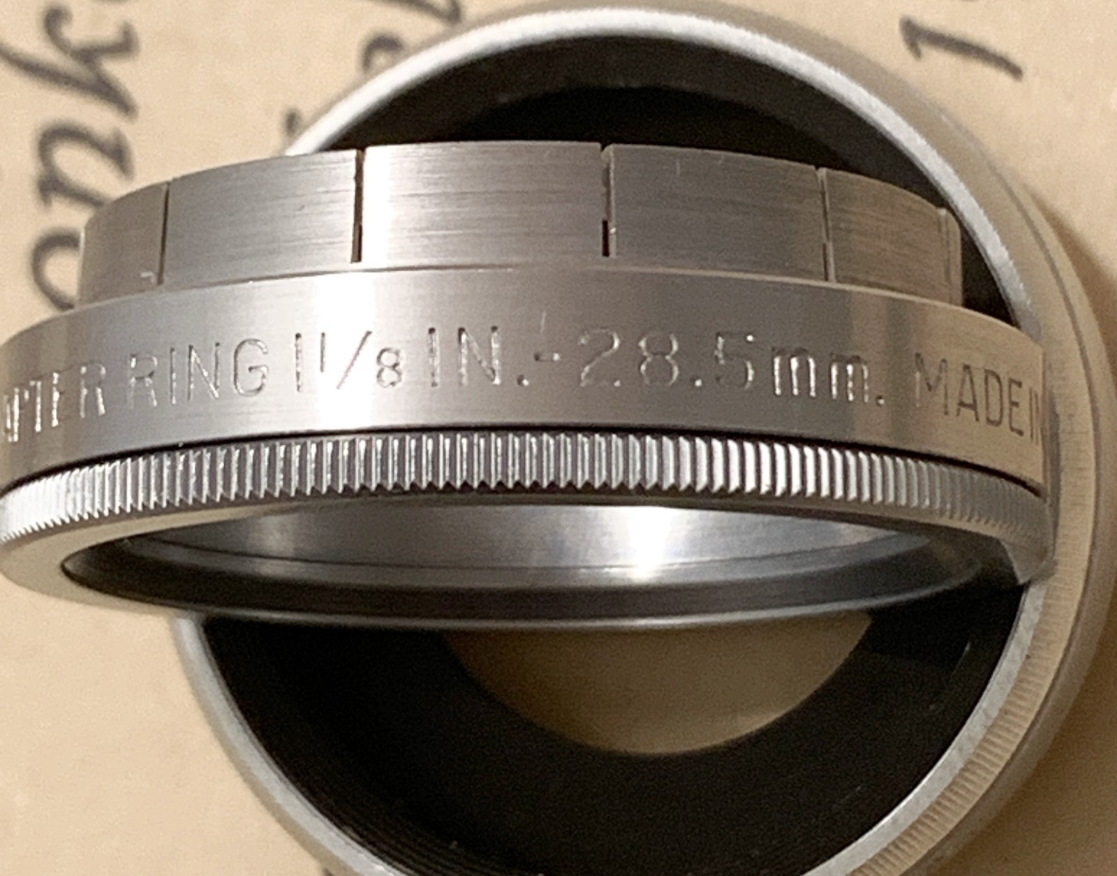 Vtg Kodak Series V Lenses Portra 2+ & 3+, Wratten K2 Filter, Lens Adapter Rings