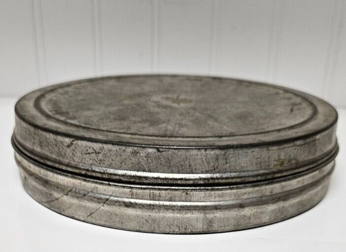 Rare Vintage Svema, Soviet Film Company, Projector Film Tin Reel Case