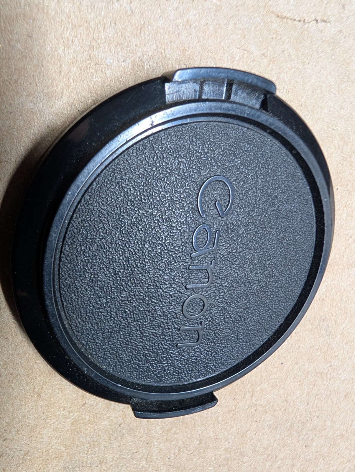 Canon C-52mm Front Pinch Lens Cap – Genuine Original – Made in Japan