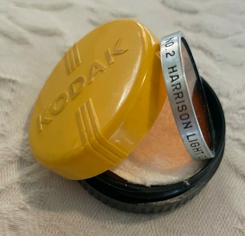 Vintage Kodak Series V Filter #2 Harrison Light Correction C-4 with Case