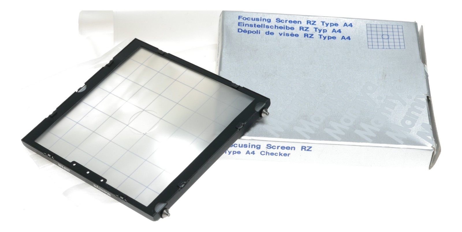 Focusing Screen RZ Type A4 vintage film camera accessory boxed Excellent