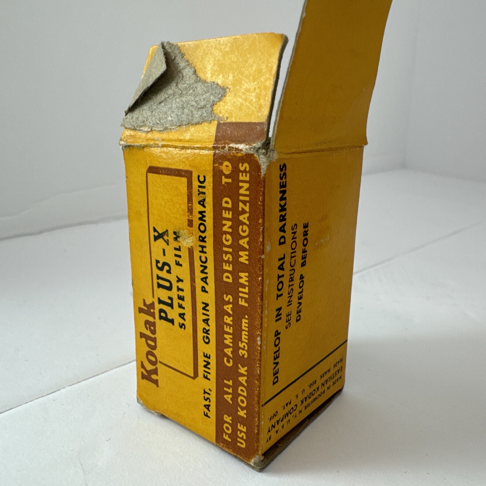 Kodak Film Box & Canister & Walgreens Color Film box & canister only 1964 VTG