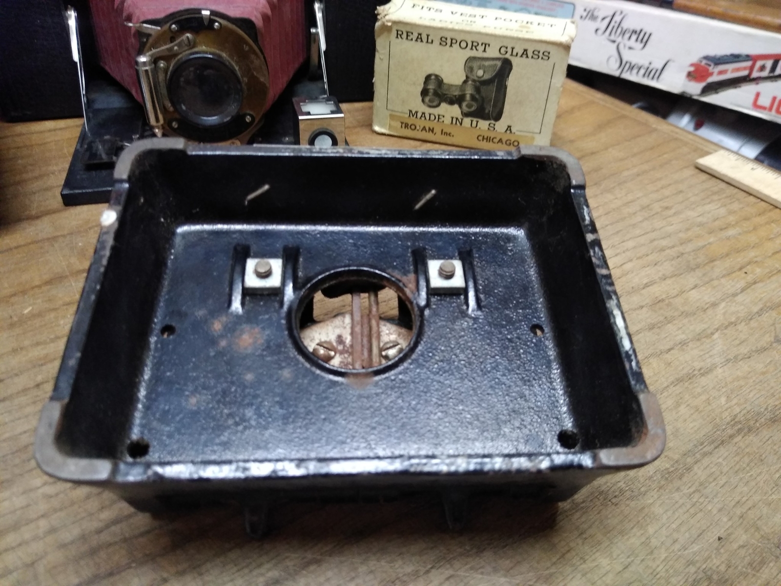 Vtg Griswold Film Splicer Jr. Model 8 & 16mm Movies No. J49041A Cast Iron USA