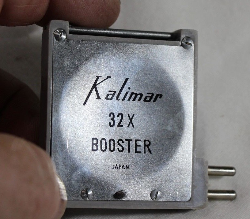 Vintage Kalimar Camera 32X Flash Booster in Leather Pouch