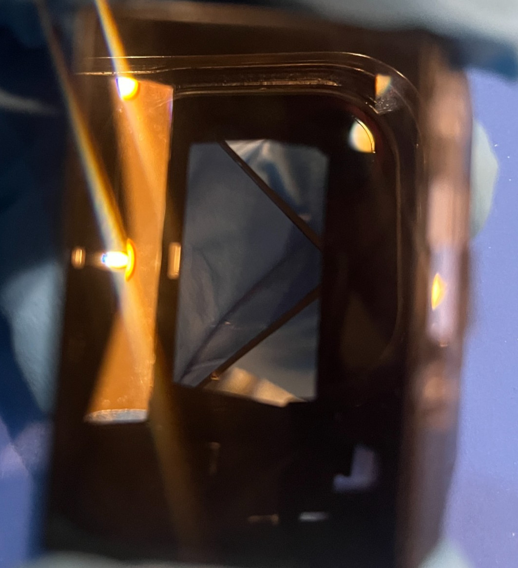 Lot of 5 Vintage Optical Glass Pentaprisms Salvaged Camera Parts Art Science
