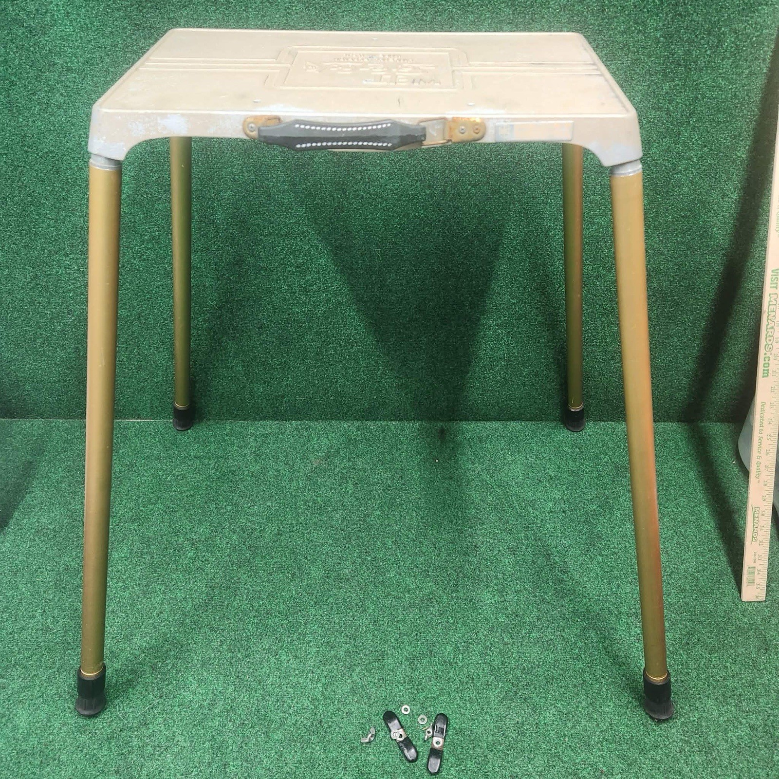 Vintage Welt Safe-Lock Metal Professional Project-O-Stand Projector Table/Stand