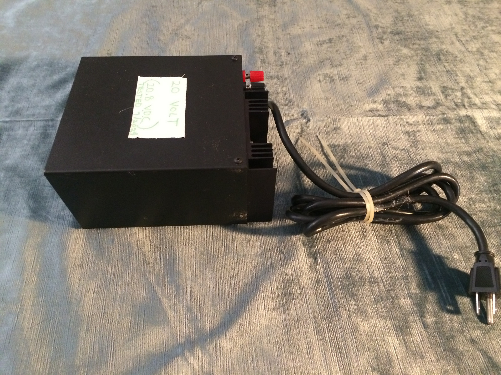 NORRIS FILM PRODUCTS POWER SUPPLY, 110 V.A.C. to 20 V.D.C. for TIME-LAPSE MOTORS