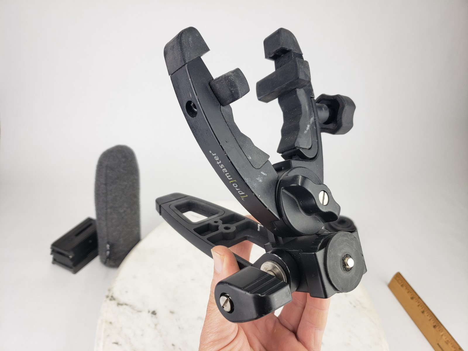 Vintage Lot Mounting Accessories Grip Arms Parts Cameras Red Pod Benro S4 ProMa