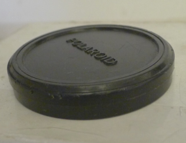 Polaroid 57mm Push On Front Lens Cap -Plastic – Genuine Original – Made in Japan