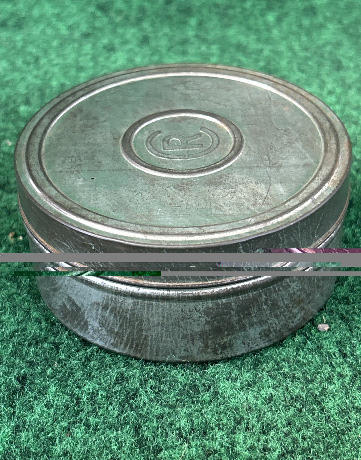 Vintage Eastman Kodak Custom Ribbon ( CR) Canister Mid 20th Century Very Rare