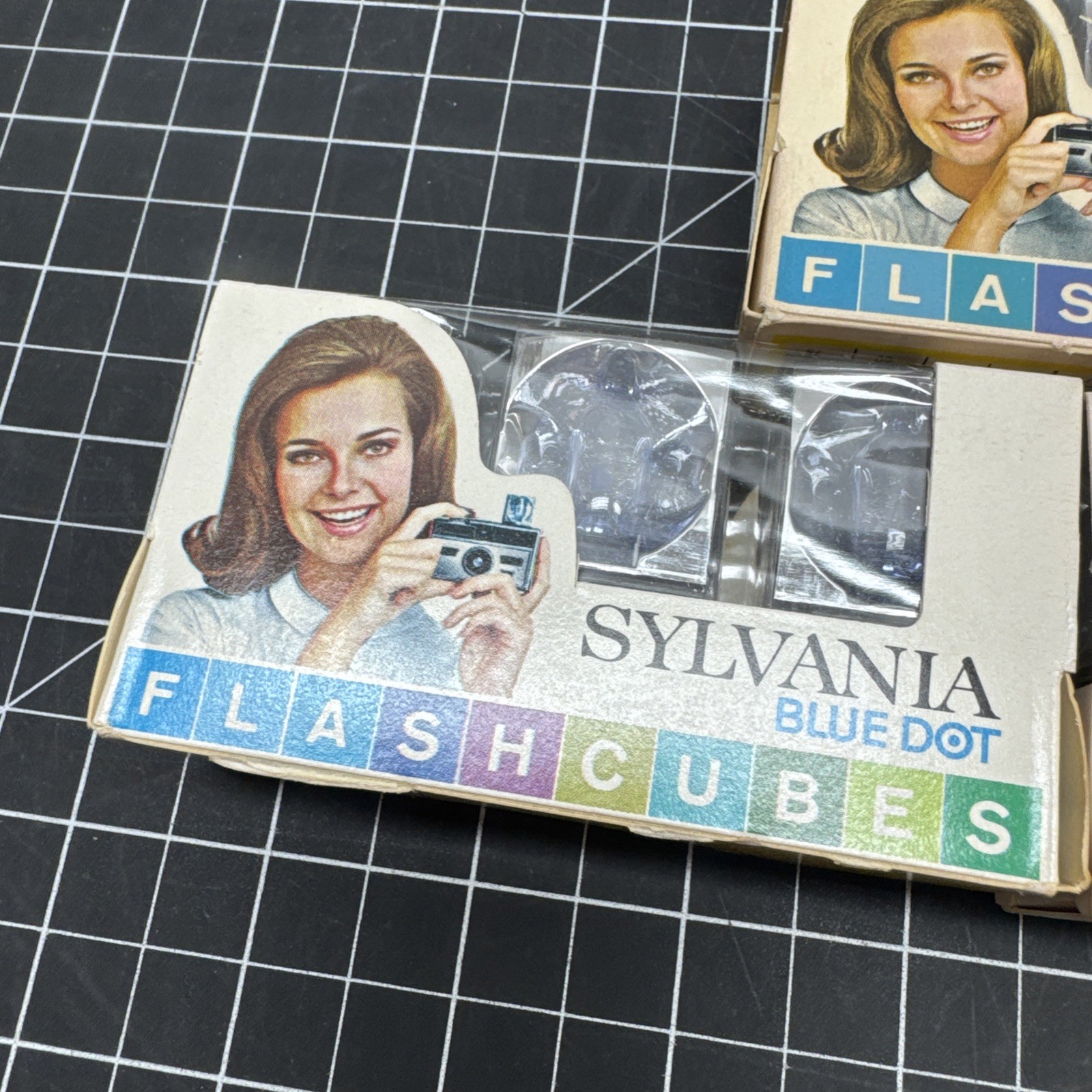 Original Sylvania Blue Dot Flash Cubes – 3 Pack – Lot of 6, New in Package H2