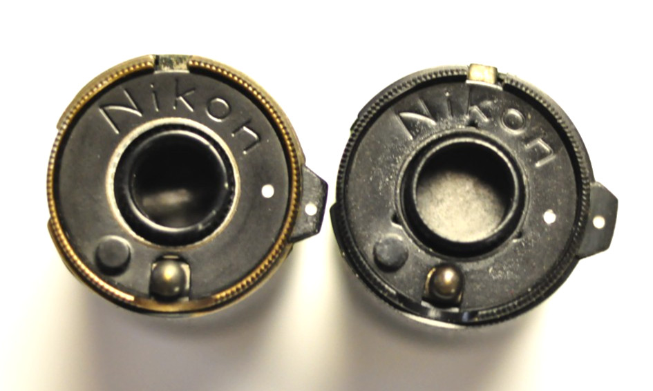 2-Nikon 35mm reloadable film cassette as shown. Two different. See images.