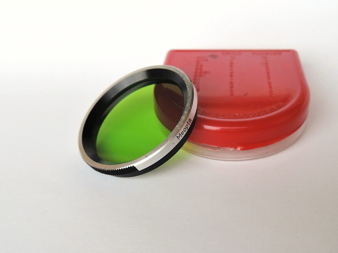 Flexaret MEOPTA GR1 B36 Color Filter Czechoslovakia Genuine Accessories Used