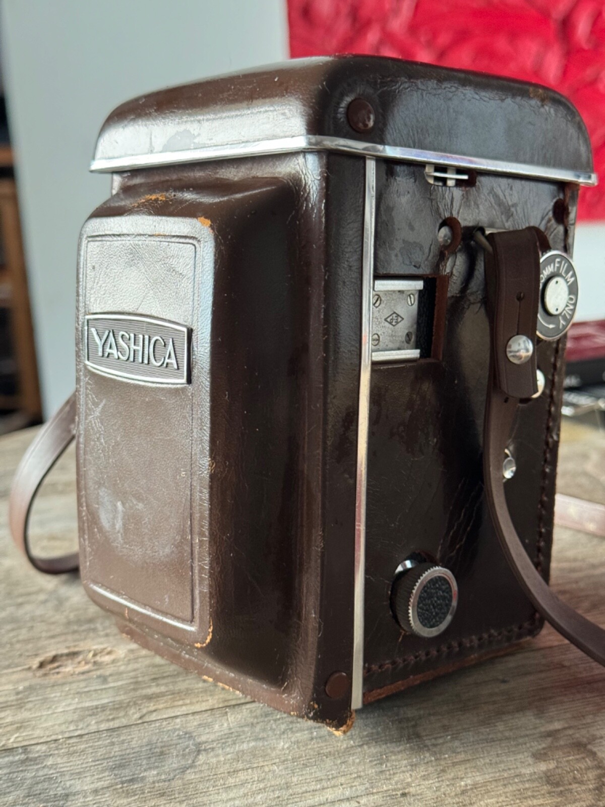 Yashica 635 TLR Camera 120 35mm Converter Yashinon 1:3.5 F=80mm