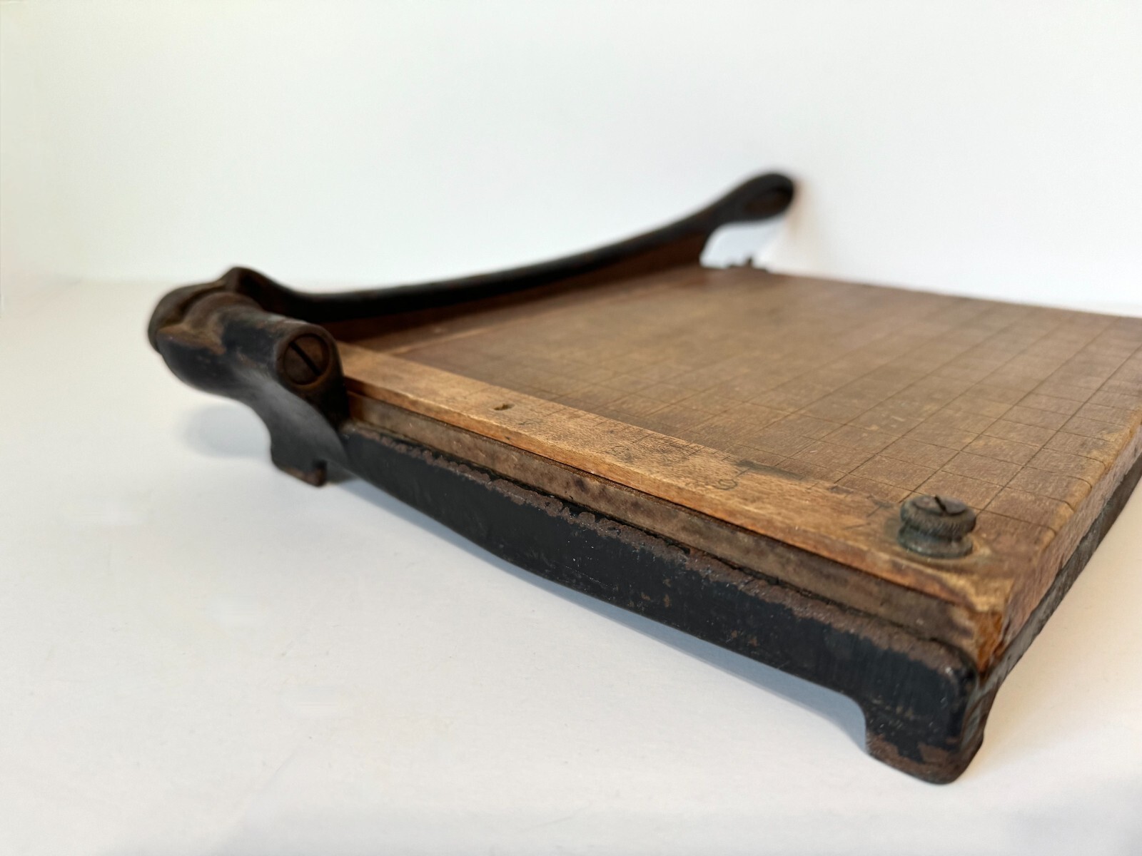 VTG 1900s No. 2 Eastman Kodak Wood & Cast Iron Trimming Board 8.75″ L