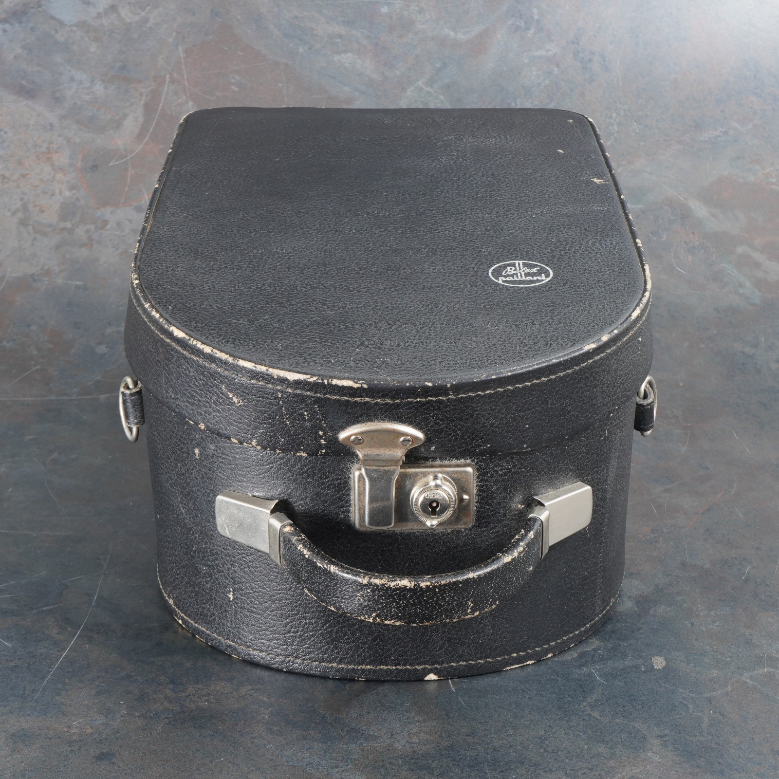 :[RARE] BOLEX H16 Reflex Black Leather Camera System Case w/ Key REX 3 4 5