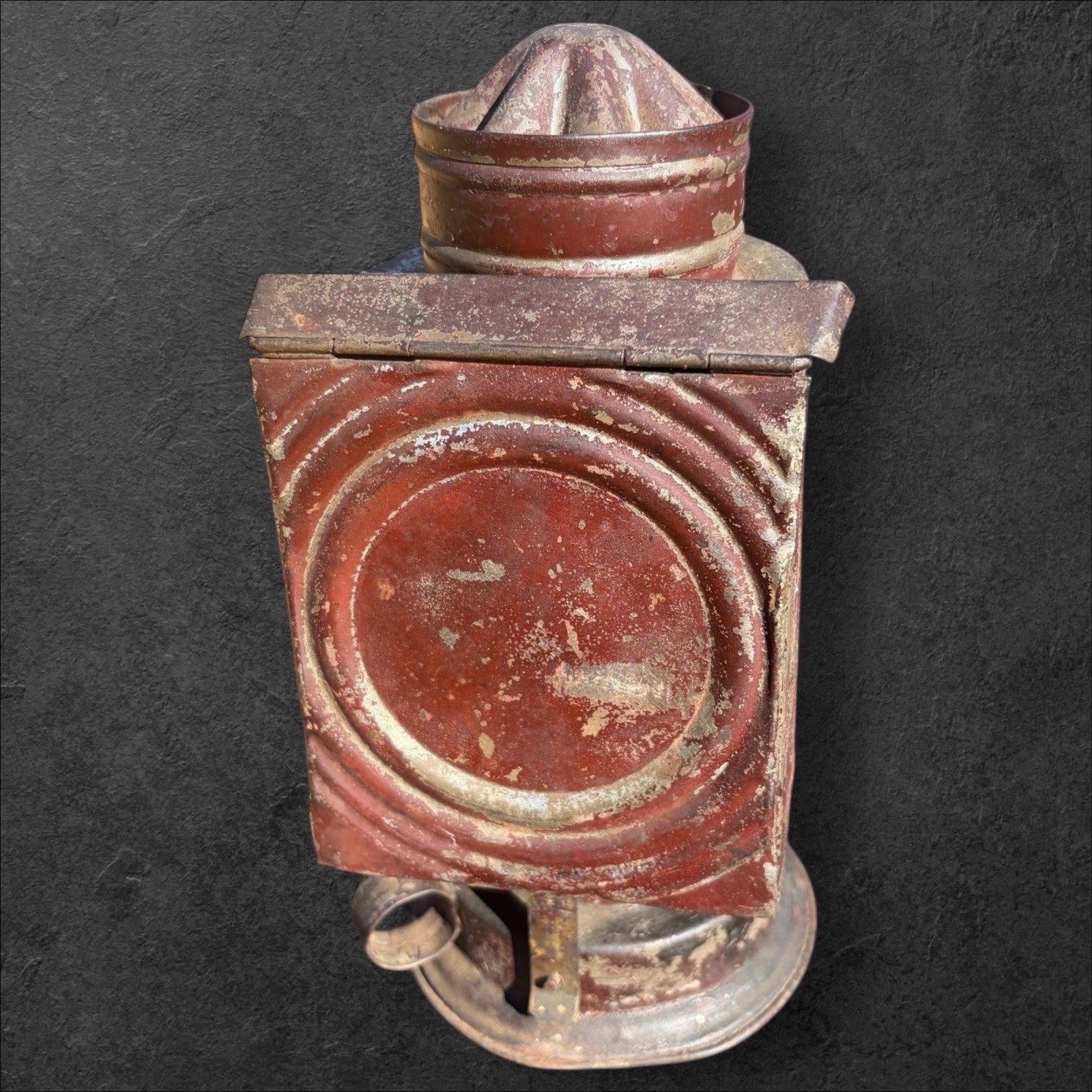 Antique Kodak No 1 Darkroom Kerosene Lamp Early Photo Developing Light Box #1
