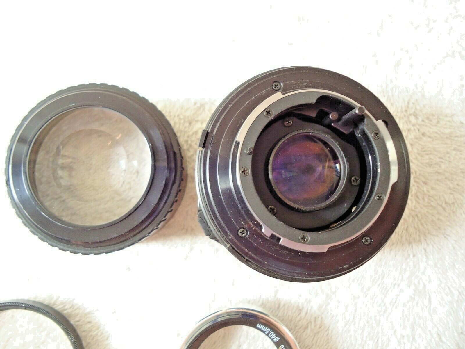 Vintage Mixed Lot Of Camera Lens,etc.Minolta MD 50mm,Star-D Aux.,etc.Items