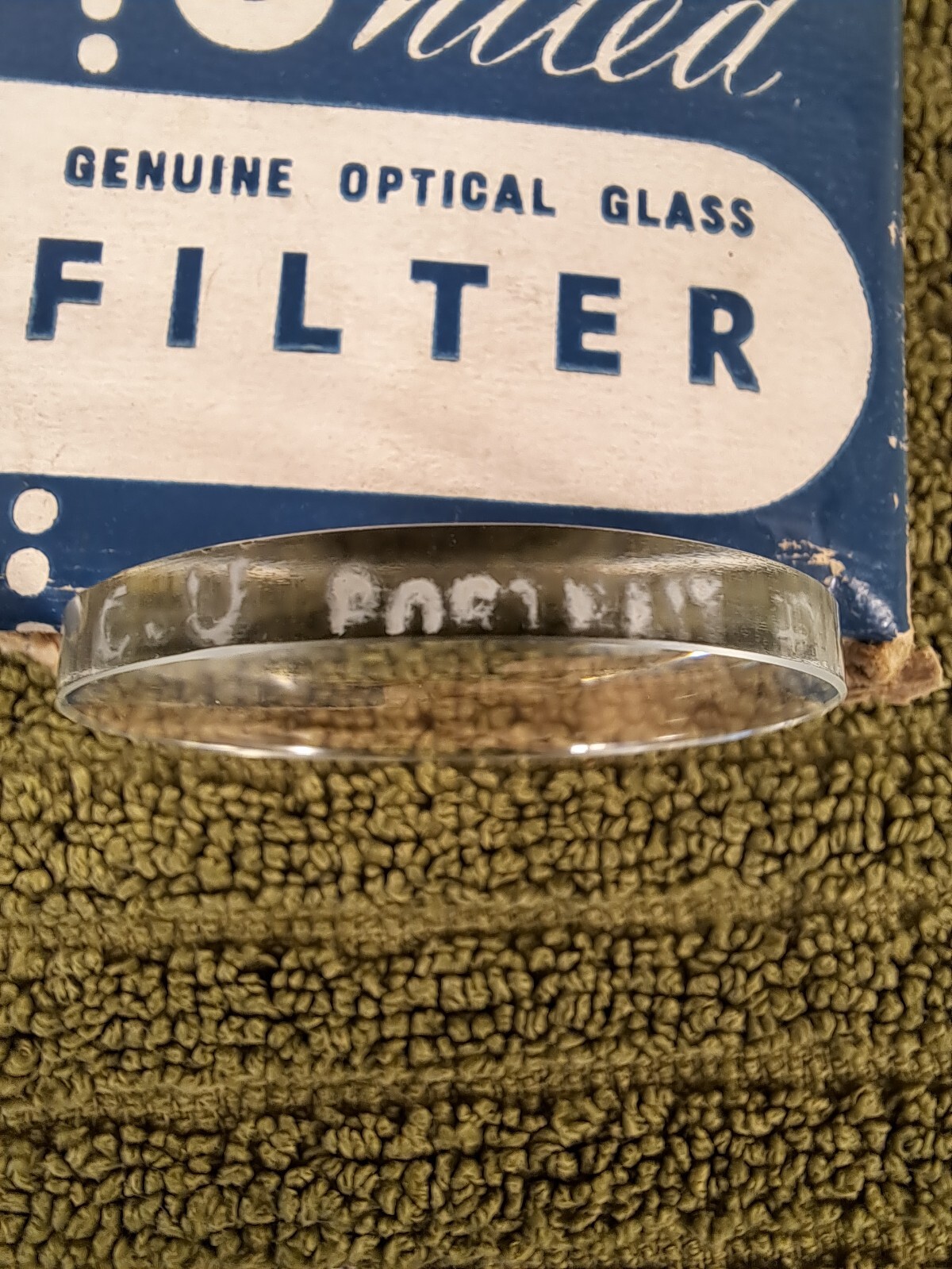 Vintage Chess-United Portrait Lens Filter Series 6 VI w Leather Pouch, Box USA