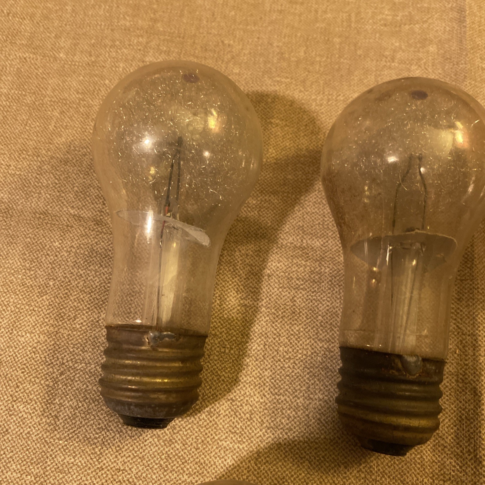 Vintage Wabash Press 40 Super Flash Photolamp Flash Bulbs Lot Of 5 loose Rare