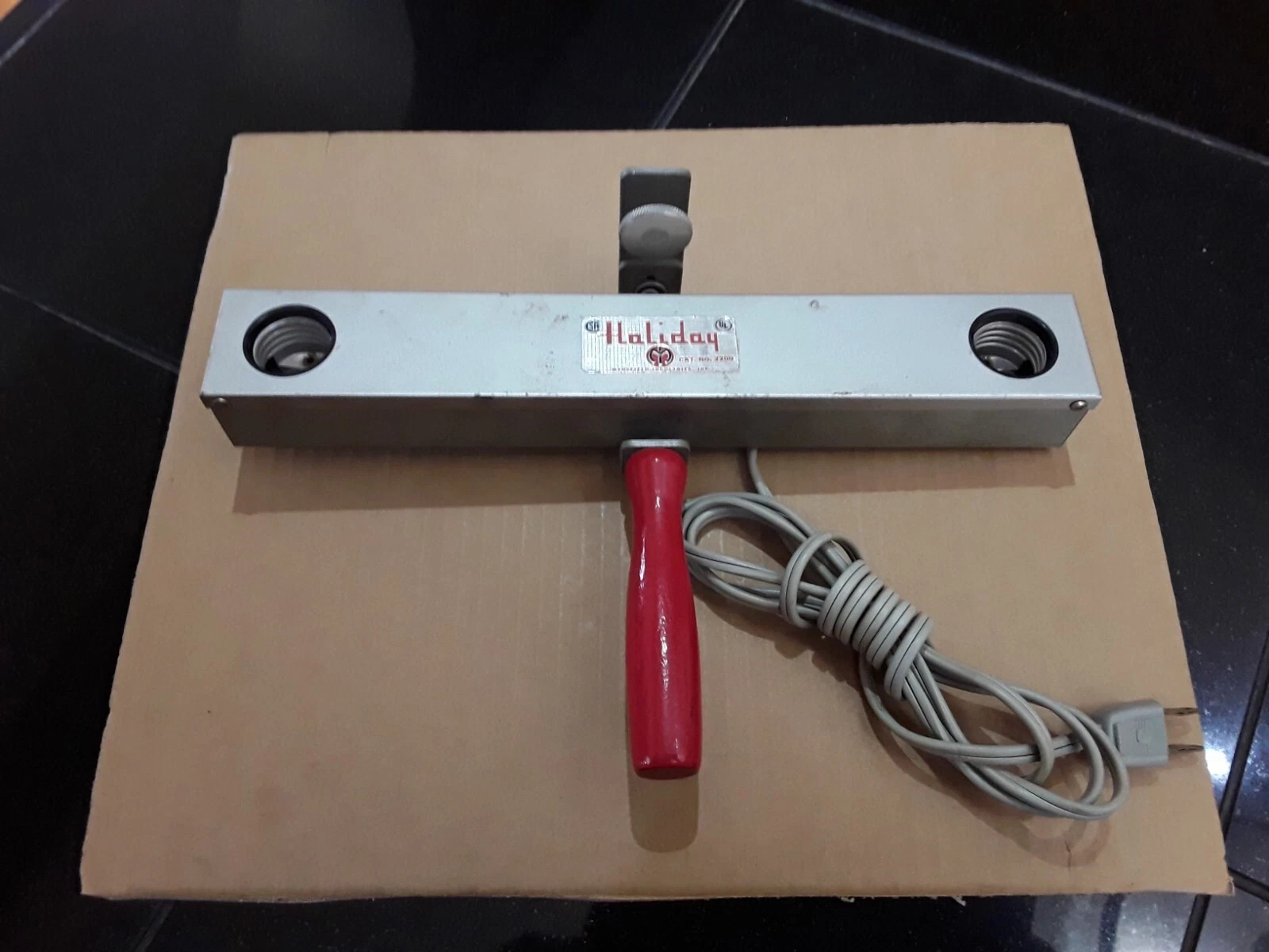 Movie Light Handheld Vintage Holiday Model 2200 Dual Bulb Lighting System