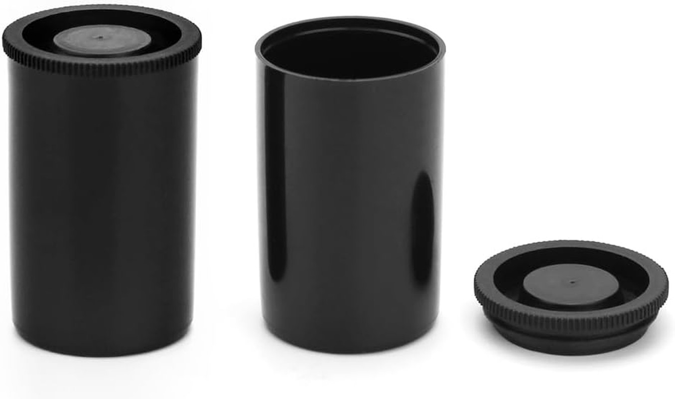 Film Canisters with Lids, 50 Pcs Plastic Camera Reel Containers 8 OZ, for Scient
