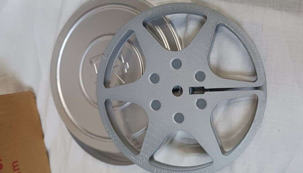 Kodak 8mm vintage film reels and cans lot of 10 in original box