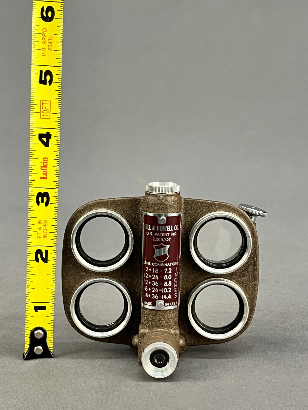 VTG Bell & Howell Filmo Close – Up Attachment for Filmo 8mm & 16mm Cameras (3c)