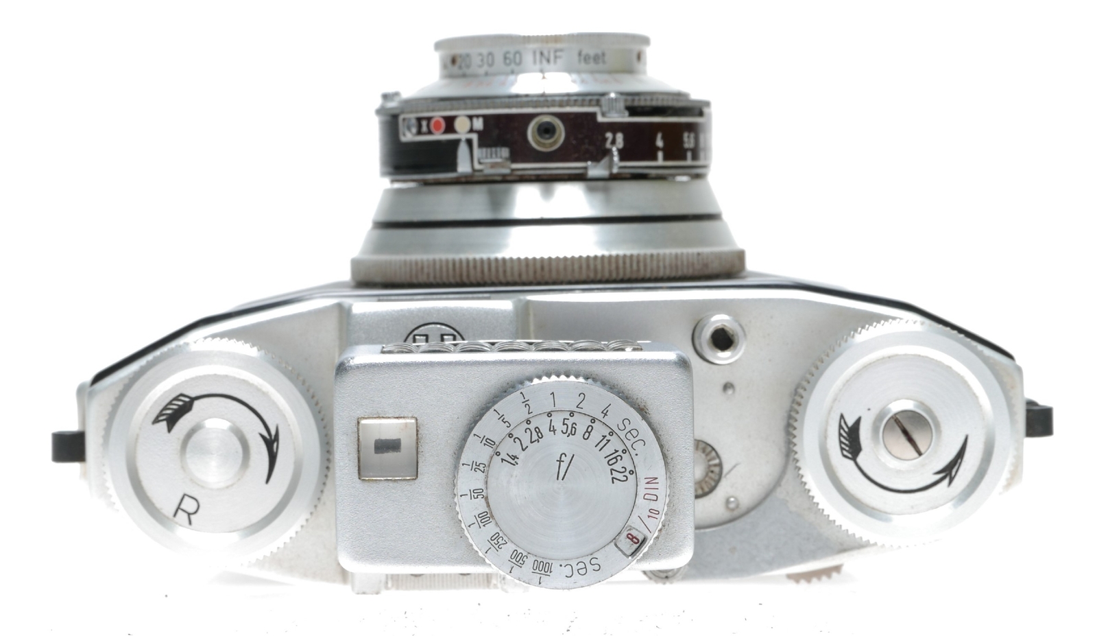 King Regula I-P 35mm Film Camera Steinheil Cassar 1:2.8 f=50mm VL
