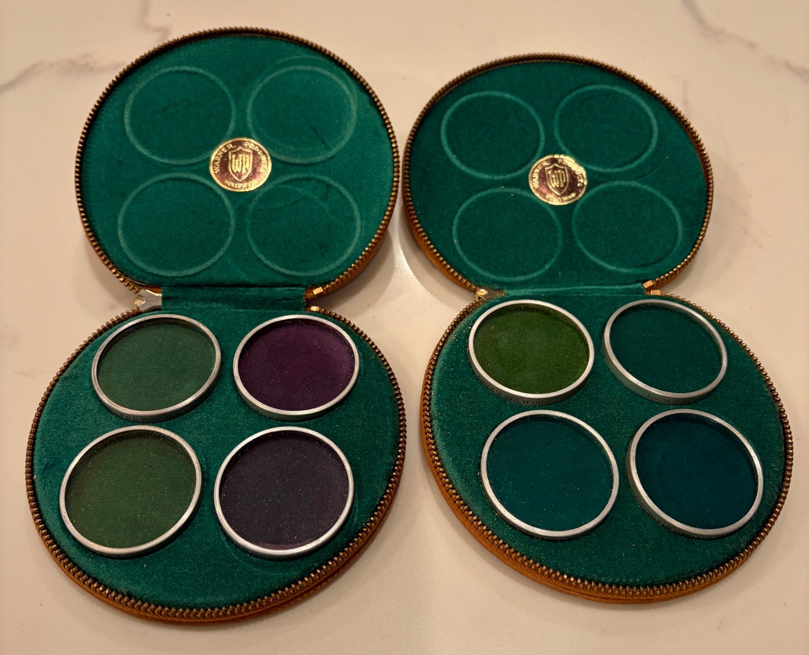 2 Warner Products Hollywood, Kodak SERIES VI 4 pc Camera Color Lens Filter Kits