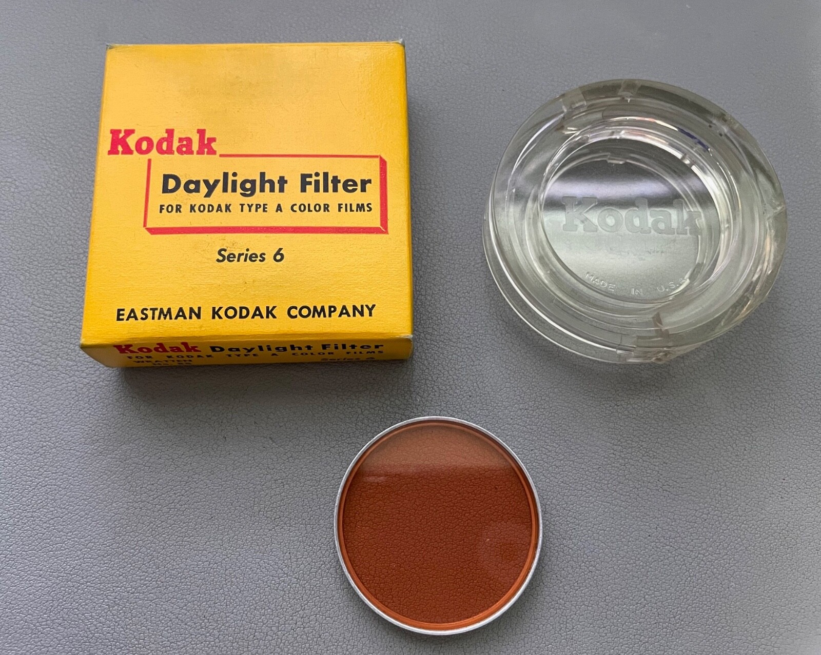Kodak Series 6 Daylight 85 Filter with Box Drop In Vintage Lens
