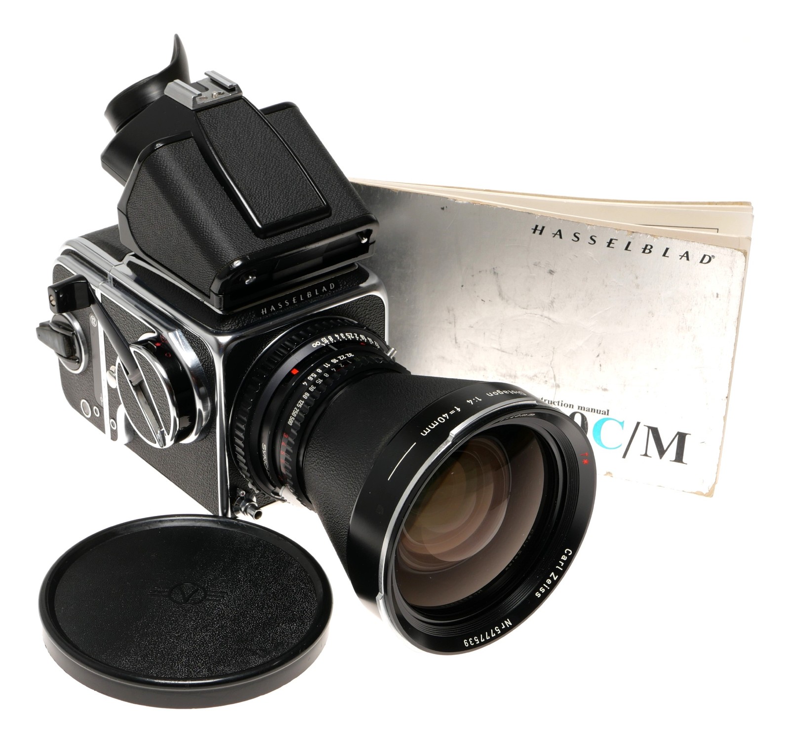 Hasselblad 500C/M camera 6×6 Zeiss Distagon 40mm Lens