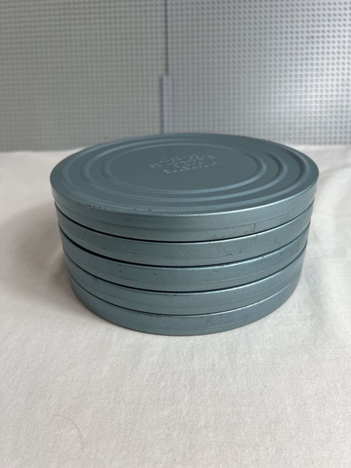 Lafayette Radio Electronics 28-6307 & Sound Tape Metal Film Reel Canister Tins