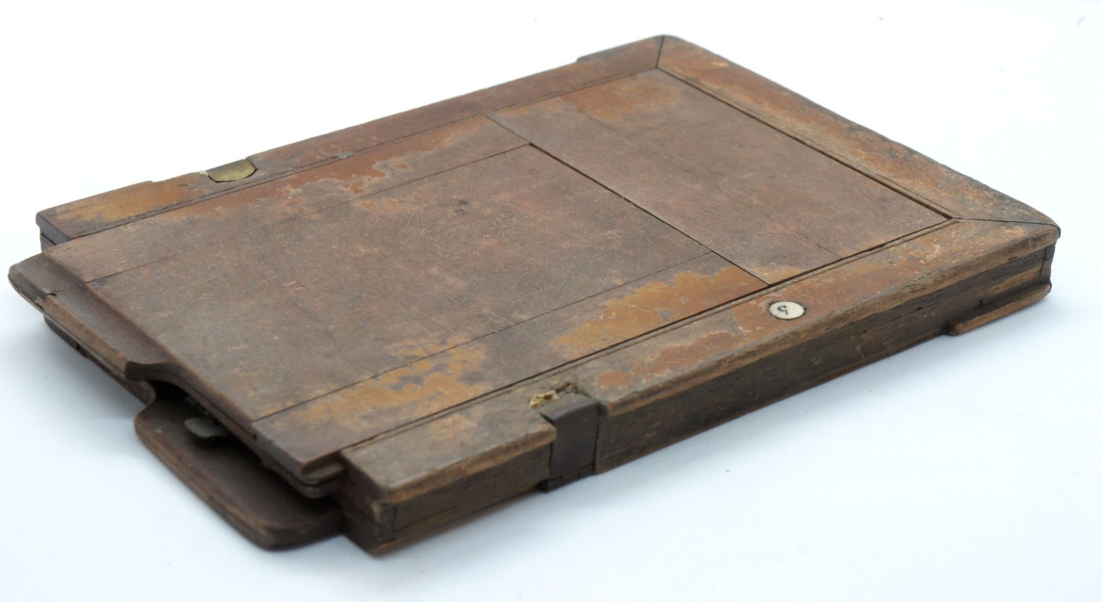 Vintage Wooden Mahogany Film Plate Holder for Large Format 4.5×6.5 ” Cameras