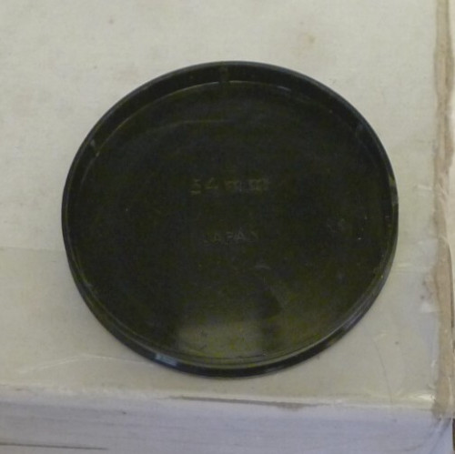Yashica 54mm Push On Front Lens Cap -Plastic – Genuine Original – Made in Japan
