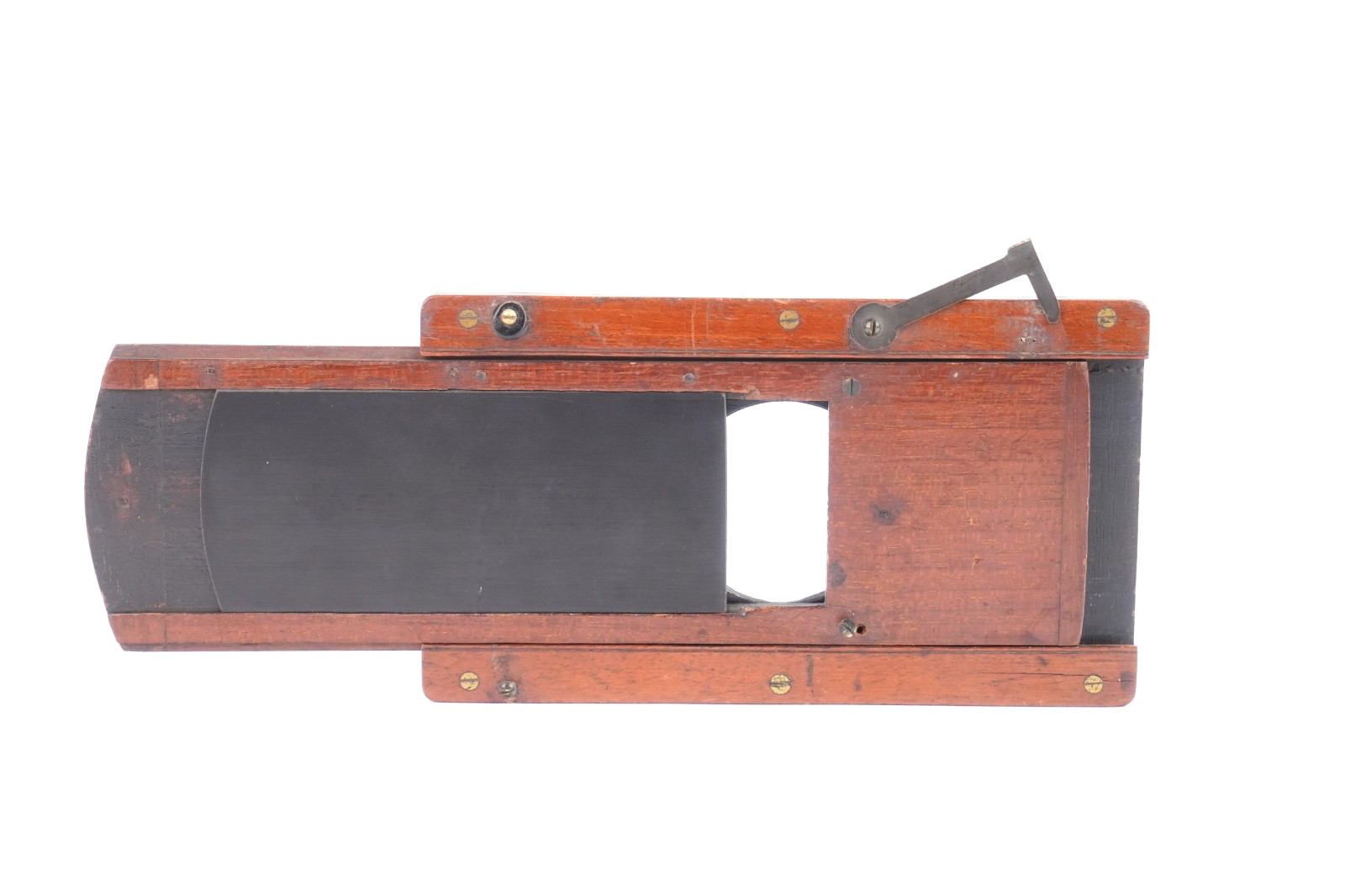Wooden Shutter, Gravity Operation, Attributed to G. Hare