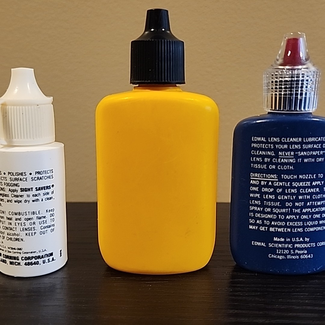 Vintage Kodak Lens Cleaner, Edwal Lens Cleaner, Light Savers Anti Fogging