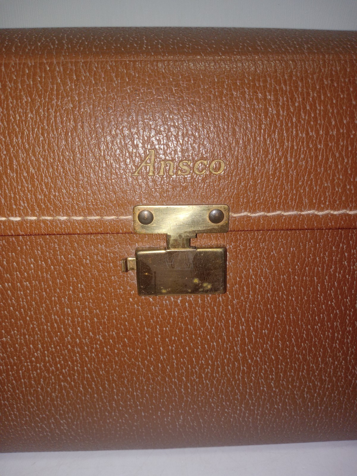 Vtg ANSCO Ready Flash Camera/Carrying Case w/Two Bulbs & No. 29 Portrait Lens 1+