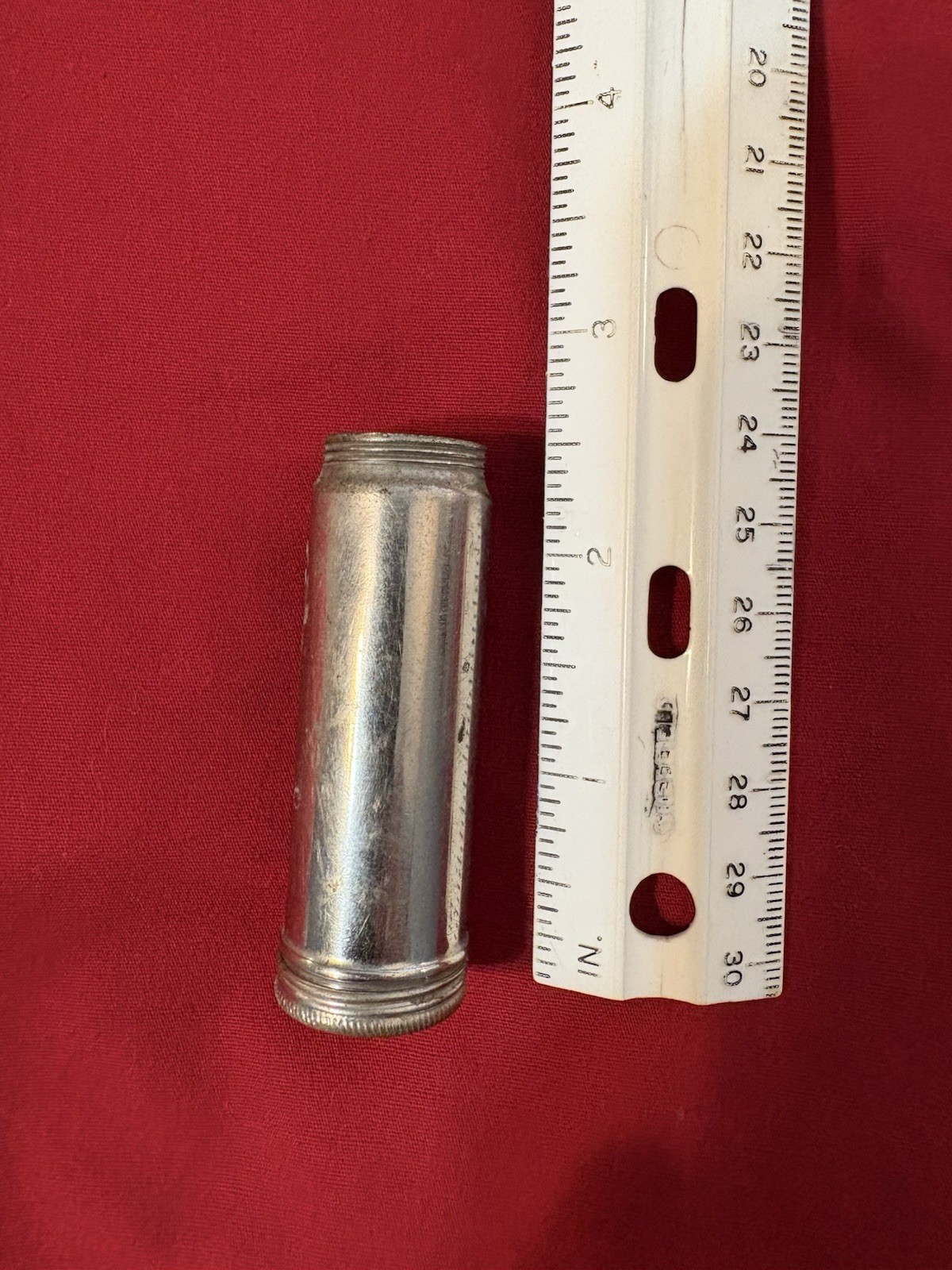 Vintage Retractable Lipstick Style Camera Lens Brush