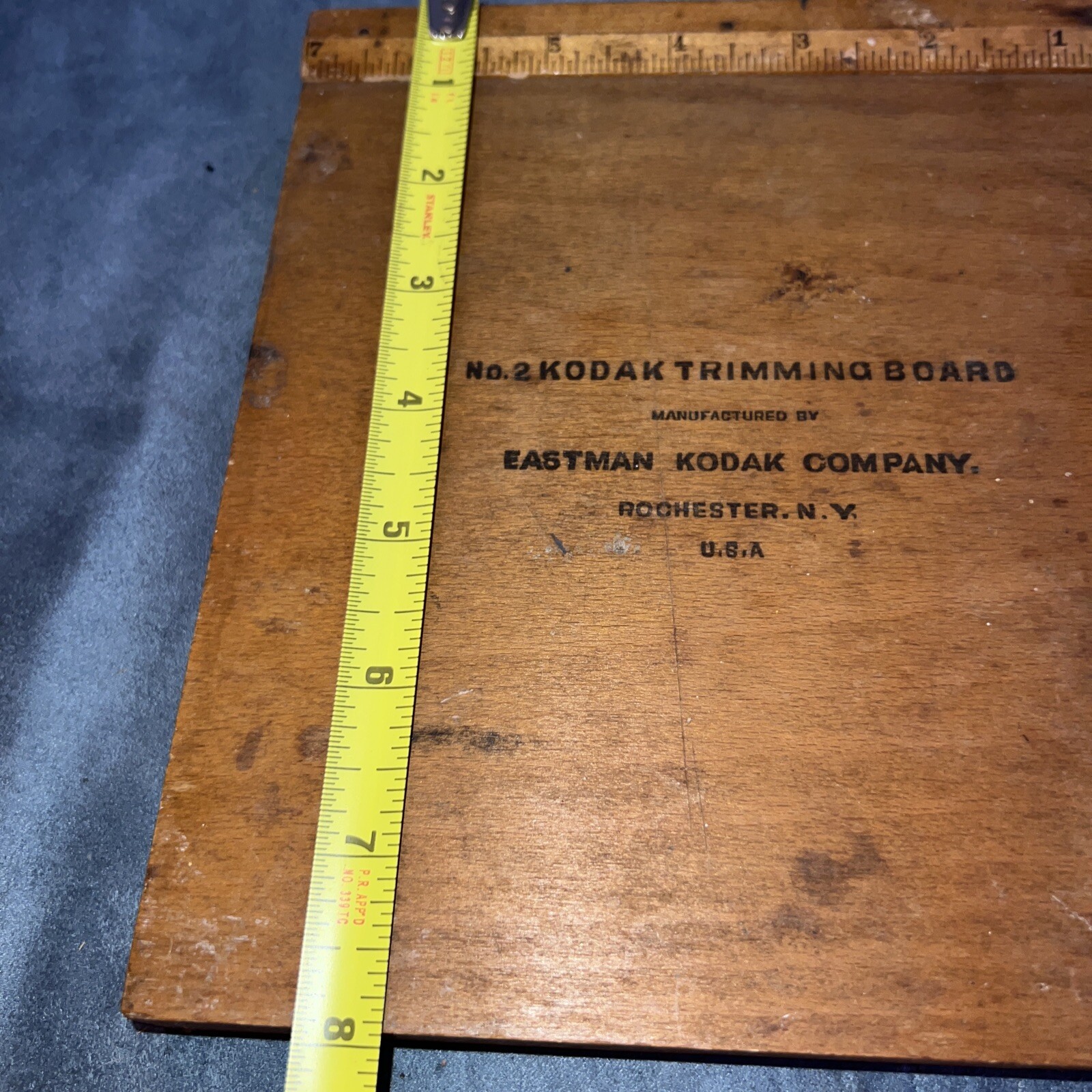 Vintage 7″ No. 2 Kodak Trimming Board EASTMAN KODAK COMPANY