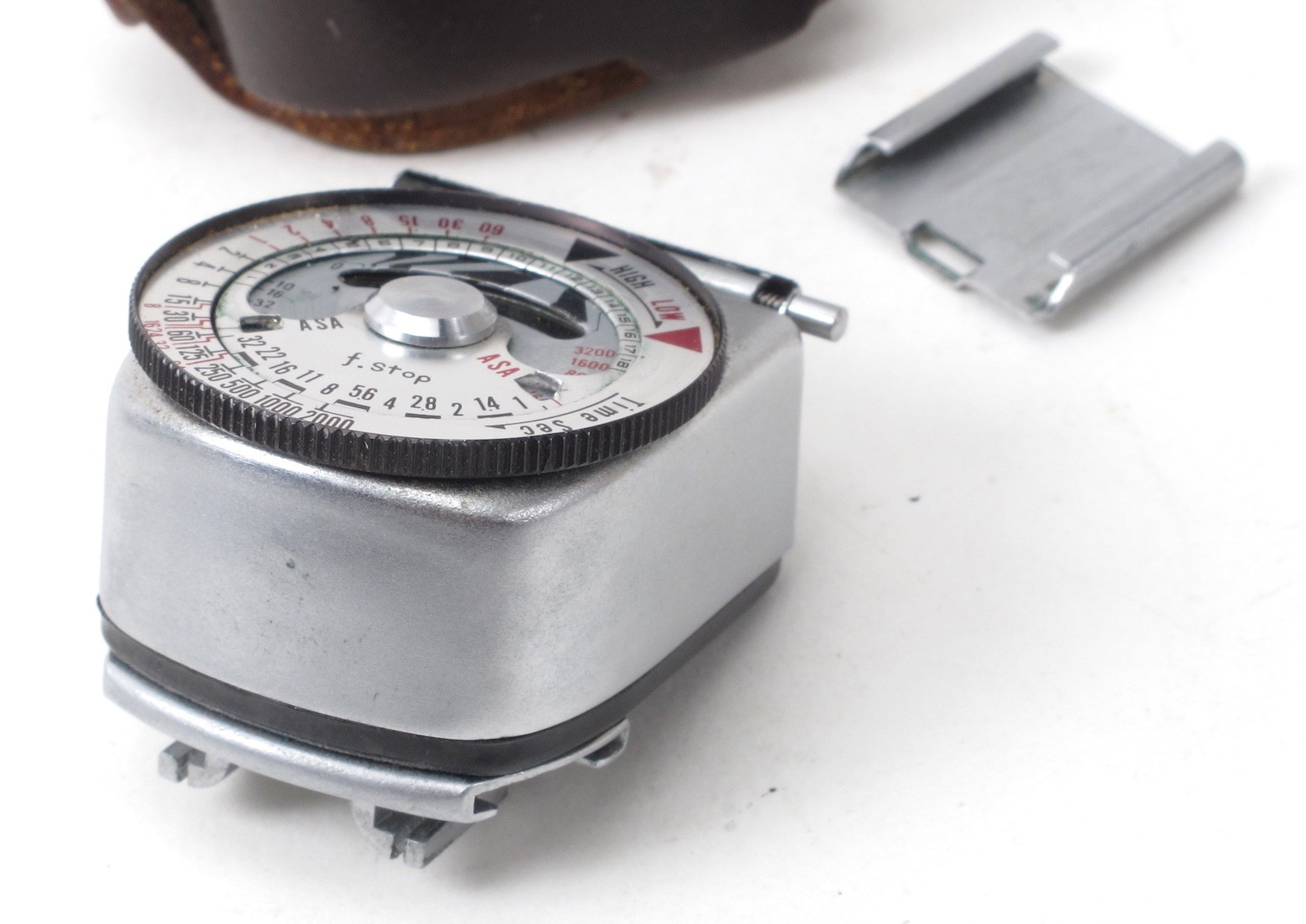Rare Kopil Shoe Mount Selenium Light Meter – Works! Metraphot Style Leica-Meter
