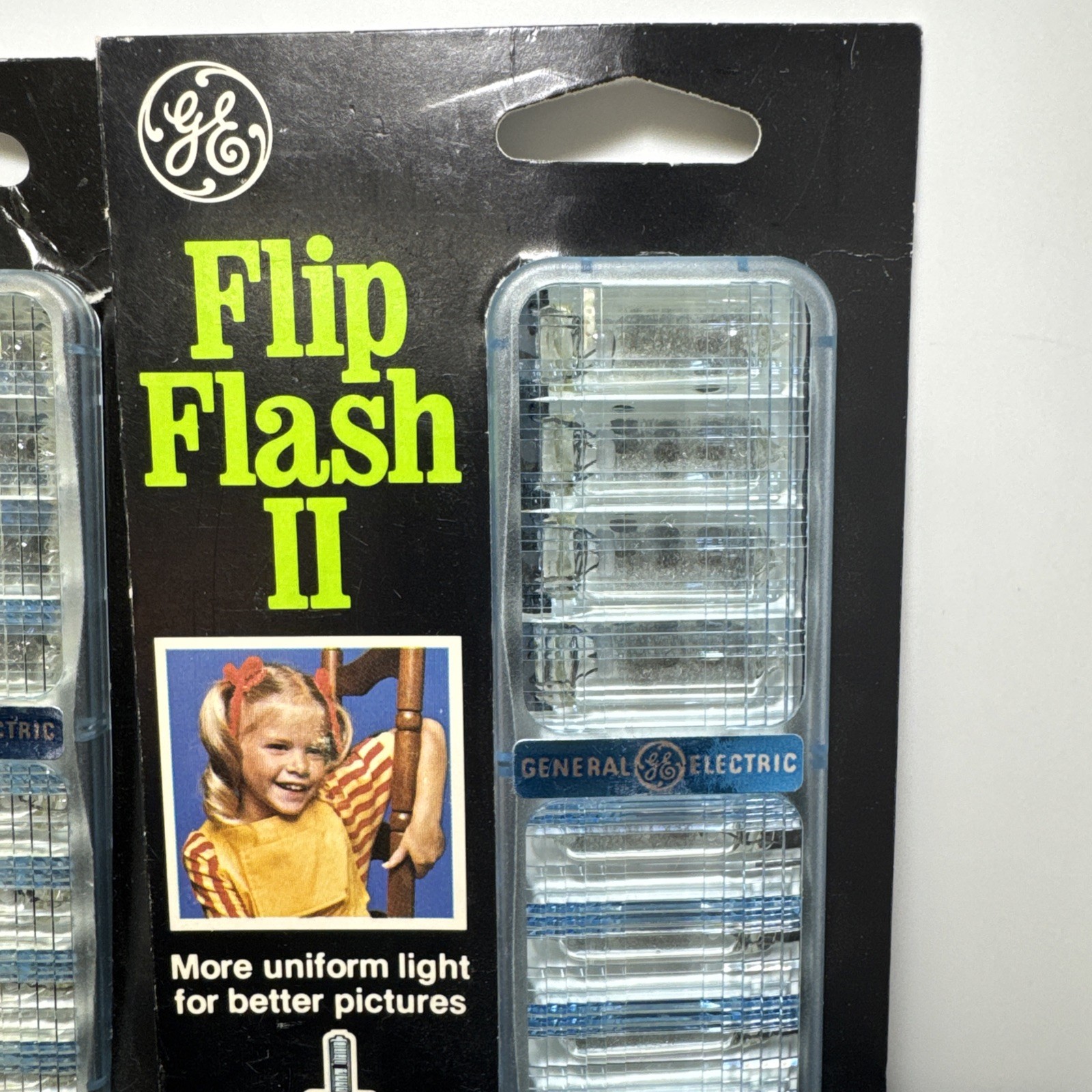 Vintage GE Flip FlSH II 8 Flashes Lot of 4 Free Shipping