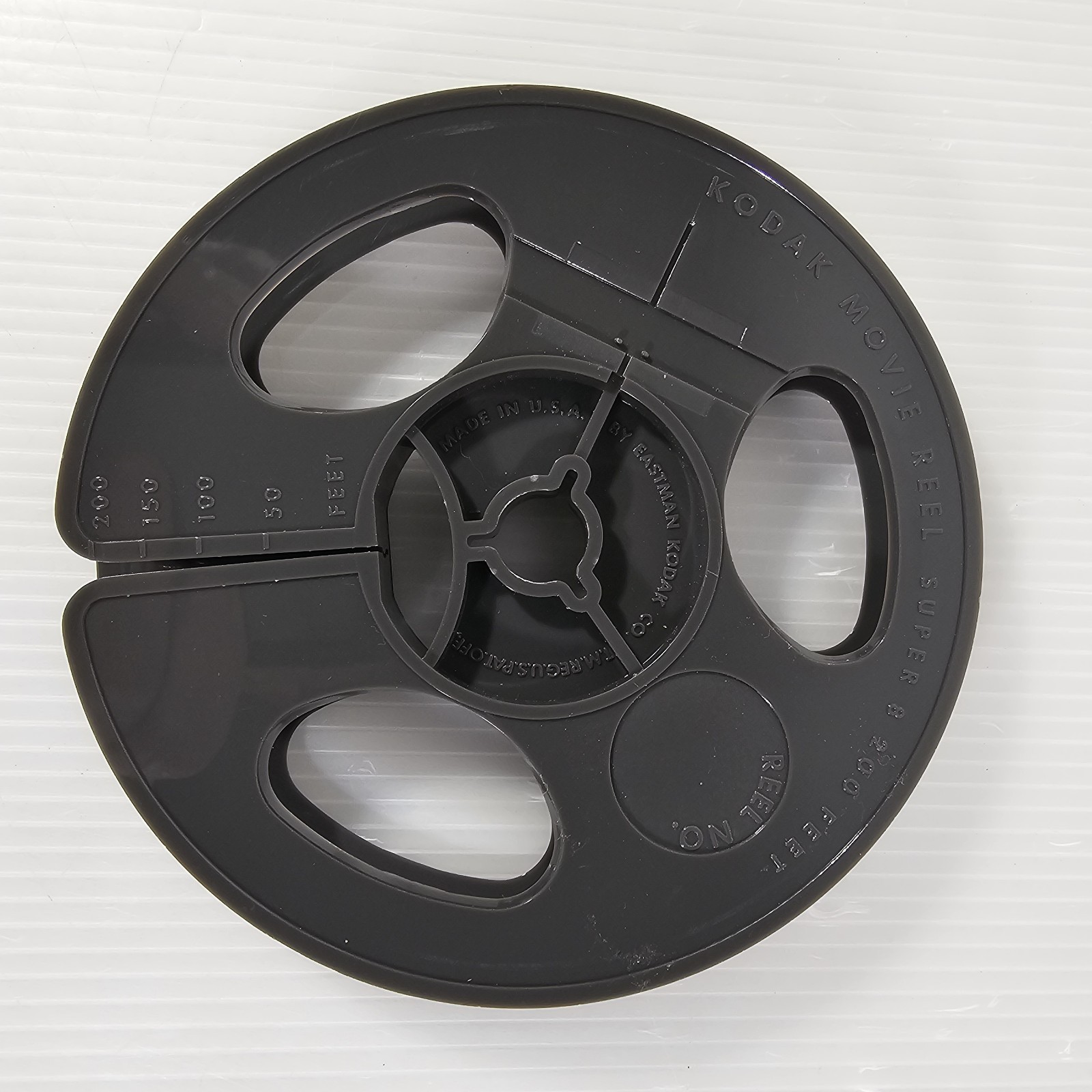 Vintage Kodak Super 8 Black Plastic 8mm Take Up Reel