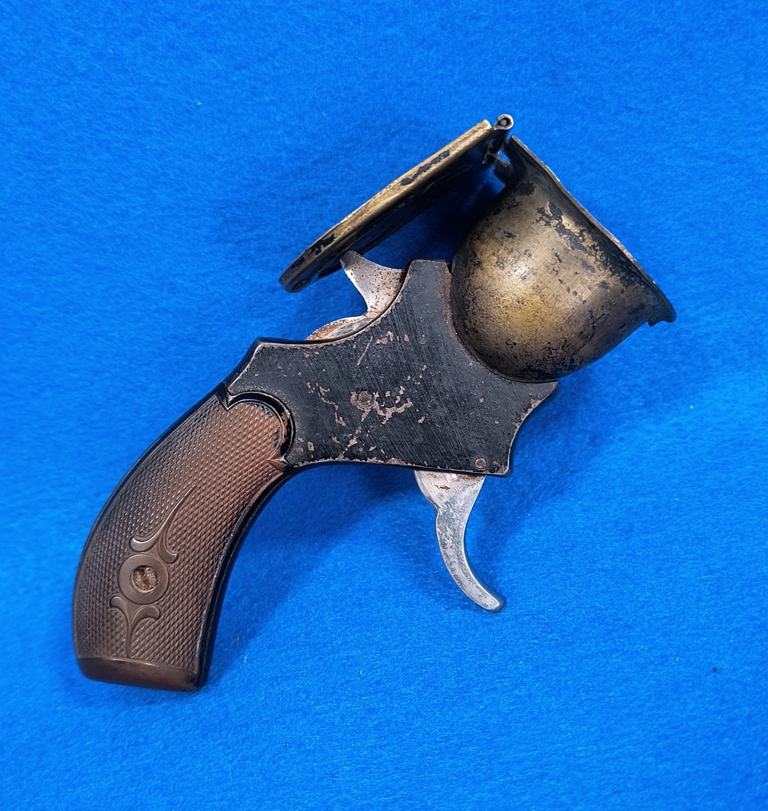 Rare Antique Chelsea Flash Pistol Camera Flash/Light Early Photography