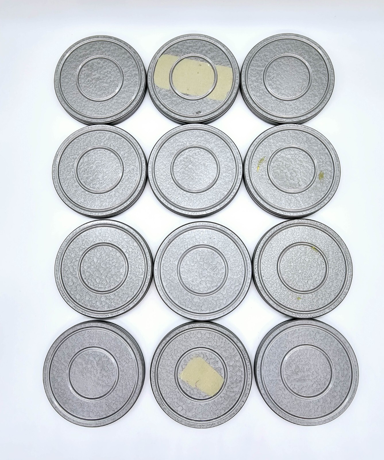 Brumberger Carrying Case – 8mm Movie Film Canisters w 12 Reels in Cases Complete